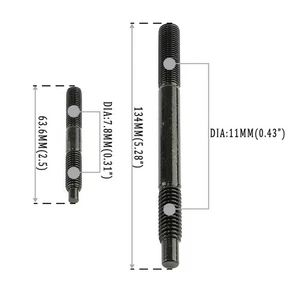 12‑Point Cylinder Head Stud Kit Screw Gaskets Set Fit For LS1 LS6 4.8L 5.3 - Picture 1 of 12