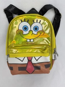 Nickelodeon SpongeBob Schwammkopf 9" Mini Kinder Rucksack SPARKLES EUC 🏝️ P2  - Bild 1 von 9
