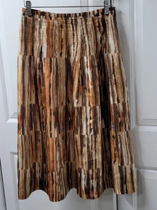 Nic + Zoe Skirt Midi Women's Size: 2 Cute Silk Silky - Picture 1 of 12