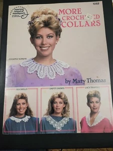 MARY THOMAS MORE CROCHETED COLLAR PATTERN FREE SHIPPING - Imagen 1 de 2