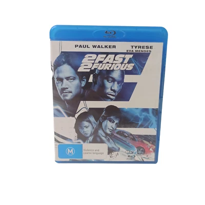 2 Fast 2 Furious Blu-Ray Action Street Car Racing Crime Detective Family Buddy   - Image 1 of 4