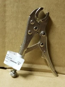 RoadPro Z4 4" Curved Jaw Locking Pliers - Picture 1 of 5