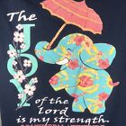 THE JOY OF THE LORD Is My Strength - Southern Attitude T-shirt SIZE S Jesus God