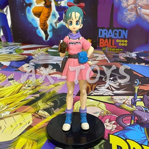 Anime Dragon Ball Z Bulma PVC Action Figure Collection Model Toy Gift US Seller Cover
