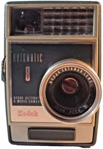 Lente Ektanar vintage marca Kodak 13 mm f/1,6 automática 8 cámara de película. Sin probar - Imagen 1 de 11