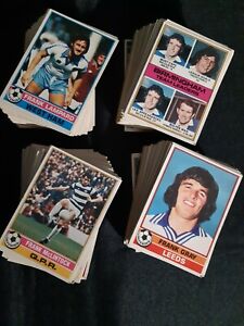 273 vignettes images de foot album football 1977 TOPPS CHEWING GUM style Panini