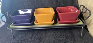 Bandejas de condimentos y estante de adiciones simples PAMPERED CHEF - CAJA ORIGINAL - Imagen 1 de 2