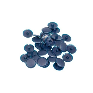 Static Caravan Screw Cap Cover Navy - 100 Pack Cross Head Fixings - Picture 1 of 6