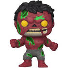 Marvel Zombies Red Hulk Zombie 3,75" Funko Pop! Figurine en vinyle multicolore