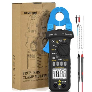BT-7200S-APP TRMS AC DC Zangen Multimeter Zangenamperemeter Stromzange 60A 600V - Bild 1 von 7