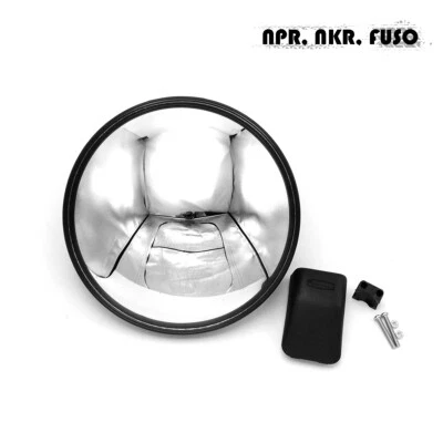 10" Universal Under Side Mirror For Hino Isuzu Toyota NPR Fuso ELF 1990 - 2019 - Image 1 of 4