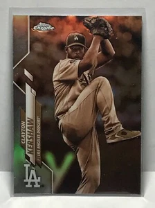 2020 Topps Chrome - Clayton Kershaw - Sepia Refractor - Dodgers - #122 - Bild 1 von 2
