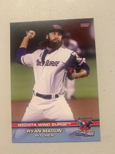 Ryan Mason Card 2021 Wichita Wind Surge Team Card