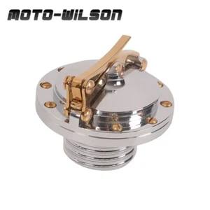 2016+ For Triumph Twins Bobber T100 Street Cup Fuel Tank Gas Cap Monza Style -SL - Picture 1 of 11