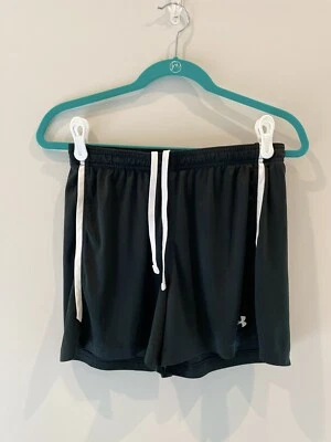Women’s Under Armour Shorts Medium, Black With White Drawstring - Image 1 of 4