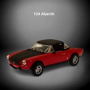 Modellino auto scala 1:43 Starline Fiat 124 Abarth Corsa Die Cast Collezione - Foto 1 di 5