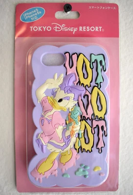 Tokyo Disney iPhone 5 silicone case DAISY DUCK "HOT TOO HOT" RARE COLLECTIBLE - Image 1 of 4