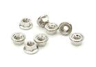 Precision M3 Size Serrated 3mm Wheel Nut Flanged 8pcs for Most 1/10 Scale