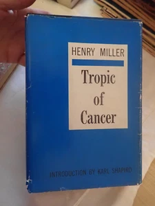 Henry MILLER - Tropic of Cancer 1st Edition 1961 hardcover HCDJ - Picture 1 of 10