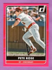Pete Rose 2016 Donruss #187 Red Cincinnati Reds - Bild 1 von 2
