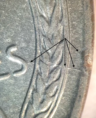 1943 P Lincoln Steel Wheat Cent-"DIE CRACK Mint Error On Reverse"-Awesome! - Image 1 of 4