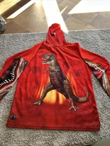 Dinosaur Animated Lightweight Hoodie Sport by MOUTHMAN - Picture 1 of 11