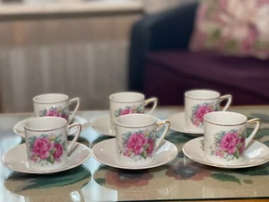 made in japan coffe set for six - Picture 1 of 14