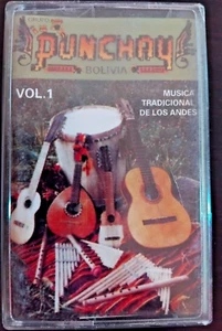 Musica Tradicional De Los Andes Vol. 1 Grupo P'Unchay Bolivia Cassette - Picture 1 of 4