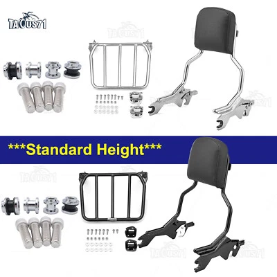 Herrajes de acoplamiento para portaequipajes Sissy Bar para Fat Bob FXFB 18+ Foto 1 de 4