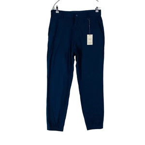 MANGO Mens Dark Blue Regular Tapered Fit Dress Trousers Size EUR 40 W30 - Picture 1 of 16
