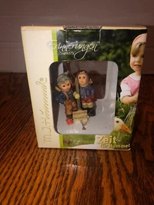 MJ Hummel Zeit Fur Hummel Ornament "Snow Day" 2.75" IOB - Picture 1 of 6