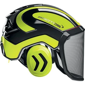 PROTOS HELMET YELLOW + BLACK Pfanner Protos Integral Arborist Helmet Climbing - Picture 1 of 1