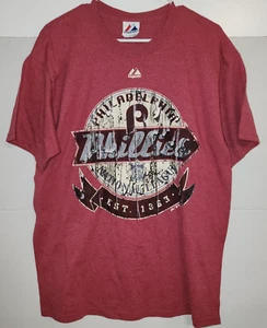 Philadelphia Phillies EST. 1883 MLB Men's Red T-shirt size Large - Picture 1 of 4