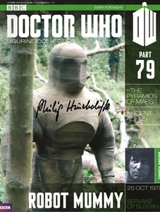 Doctor Who Figurine Magazine Issue 79 - Signed by PHILIP HINCHCLIFFE - Picture 1 of 1