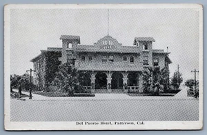 Del Puerto Hotel Patterson CA Postkarte D2 - Bild 1 von 2