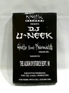 (Cass) D.J. U-Neek – Ghetto Street Pharmacist (Volume 1), KPRP-0001, Rare. - Picture 1 of 6