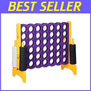 Jumbo 4-To-Score Giant Game - Purple/Gold - Picture 1 of 12