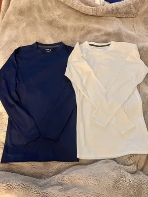 Bcg White  and blue Long Sleeve shirt Size S - Image 1 of 3
