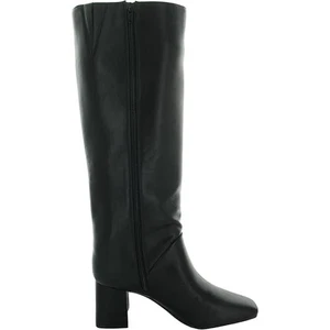 On 34th Womens Millerr Faux Leather Knee-High Boots Black size 7.5M. - Picture 1 of 7