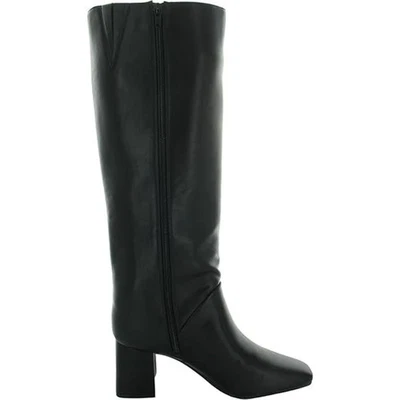 Botas hasta la rodilla On 34th Millerr de cuero sintético negras talla 7,5 M. Foto 1 de 4