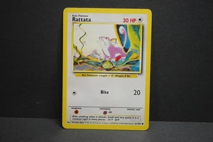 Rattata #61/102 Base Set Fourth Print 1999-2000 Near Mint/Mint - Picture 1 of 3