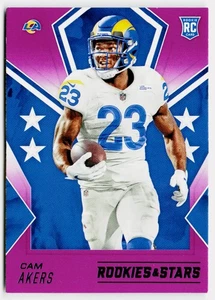 2020 Panini Rookies & Stars Purple Cam Akers #112 - Los Angeles Rams - Picture 1 of 2