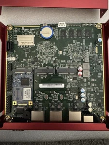 Pfsense Firewall Router PCEngines APU1D4 with power supply and 16GB mSATA SSD - Photo 1/3
