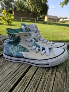 Converse Chuck Taylor High TOP Sneaker Schuhe Größe 7 Schmetterlinge - Bild 1 von 15