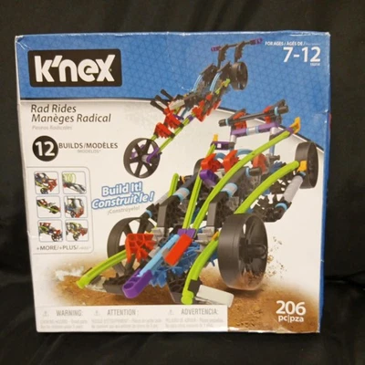 NEW sealed  K'Nex Rad Rides 12 In 1 Building Set - Image 1 of 4