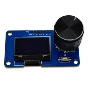 0,96 Moduł wyświetlacza OLED z przyciskami EC11 Interfejs enkodera obrotowego IIC LCD3663 - Zdjęcie 1 z 10