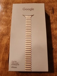 Pixel Watch Metal Slim Band-41mm-Champaign Gold- Compatible With Pixel 3 Watch - Photo 1 sur 3