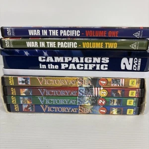 WW2 Victory at Sea DVD Campaigns In The Pacific Collector Tin WW2 Documentaries - Picture 1 of 23