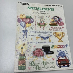 Artes de ocio contadas punto de cruz patrón gráfico 6543 eventos especiales 1987 FS! - Imagen 1 de 4