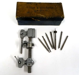 VINTAGE UHRMACHER WERKZEUG SWISS MADE JACOT TOUR A TOURNER PRATIC OVP - Bild 1 von 14